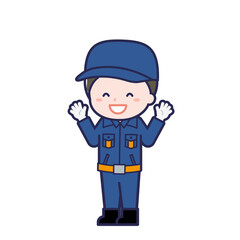 消防団員／ななめ／男性 11