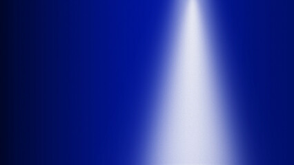 grainy soft gradient blue background with spotlight. abstract wallpaper, noise effect.