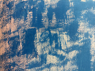color and texture of brush strokes on the wall