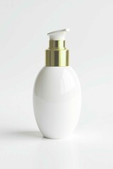 "Luxury Lotion or Serum Packaging Mockup with Clean White Studio Lighting"

