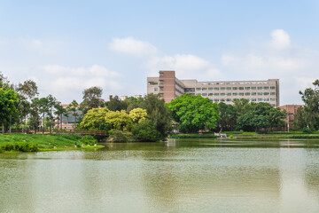 Chengkung Lake at National Tsing Hua University located in Hsinchu City, Taiwan