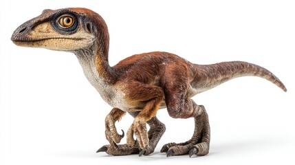 Fototapeta premium Baby dinosaur side profile