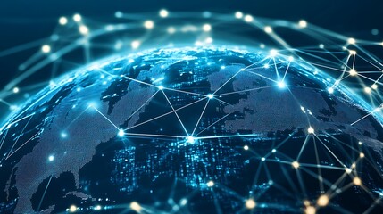 Obraz premium Global Network