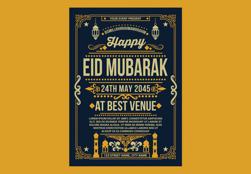 Eid Mubarak Flyer