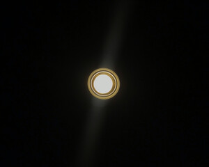 Minimalist Spotlight in the Dark