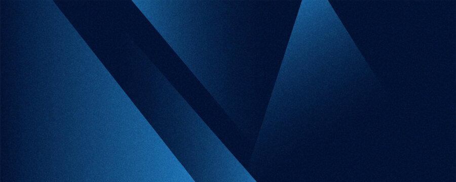 Black dark navy blue silver abstract pattern background. Geometric shape. Line triangle angle fold polygon diamond 3D. Color gradient ombre.vector eps10