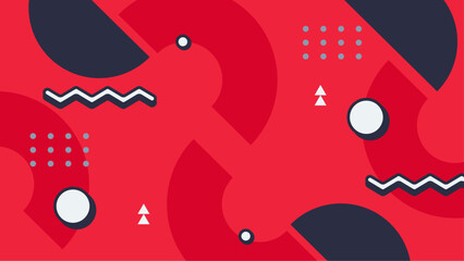 Abstract red geometric design suitable for backgrounds, branding, packaging, and digital art projects needing modern and eye-catching visuals.