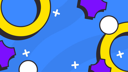 Abstract teal orange and blue shapes ideal for modern designs, backgrounds, digital art, branding materials, web graphics, and artistic projects.