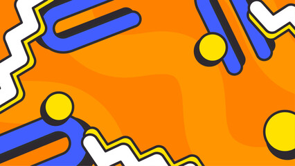 Abstract colorful design with geometric shapes perfect for modern digital backgrounds, print material, packaging, branding, and web graphics projects.
