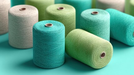 National Sewing Machine Day Spring Style Colorful Thread Spools Showcasing Craftsmanship and Precision for Earth Day and Cinco de Mayo Marketing Trends