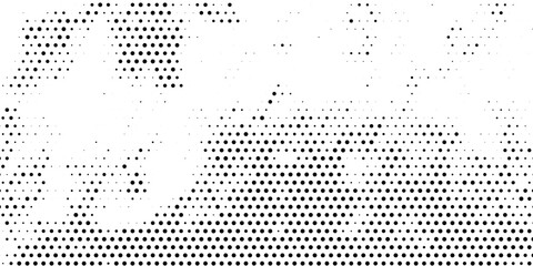 Dotted gradient halftone background. Horizontal seamless dots pattern in pop art style. Abstract modern stylish texture. Vector illustration, eps10