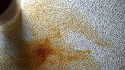 Fototapeta premium Abstract watercolor painting with warm earthy tones featu soft blending and textured surface for artistic creative design projects