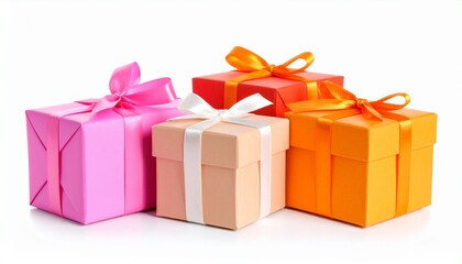 Obraz premium gift box isolated on white