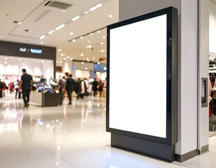 Fototapeta premium STORE LUXUARY MOCK UP