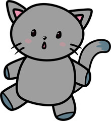 고양이 봉제 솜 인형