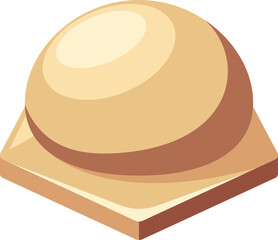 Dumpling snack made from dough