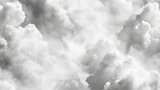 Clouds background, dramatic grey clouds