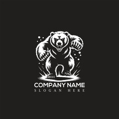 bear mascot logo