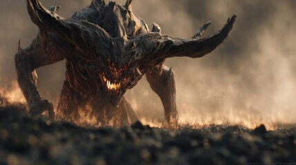 Dark fantasy beast
