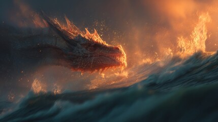 Dragon fire waves