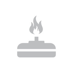 Bunsen burner icon