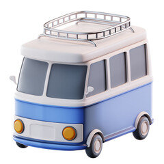  3D Illustration Camper
