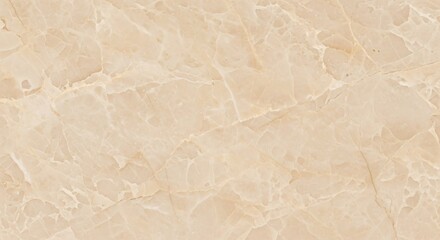 Obraz premium A close up shot of a beige marble surface with intricate veining patterns and a smooth, polished texture look