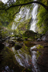 
Khlong Lan Waterfall is one of the most beautiful and grand waterfalls in Thailand. Below it is a large pool where you can swim. It is located in Khlong Lan National Park, Kamphaeng Phet