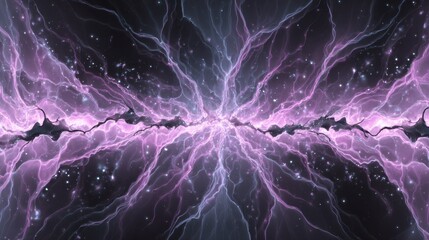 Electric purple background with glowing center effect and dark edges