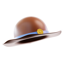 Fototapeta premium 3D Illustration Sun Hat