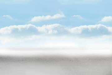Obraz premium Cloudy landscape background