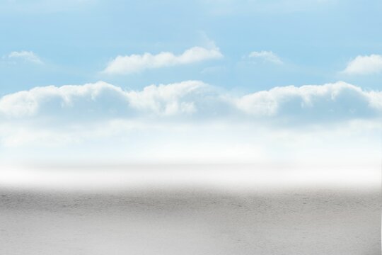Fototapeta Cloudy landscape background