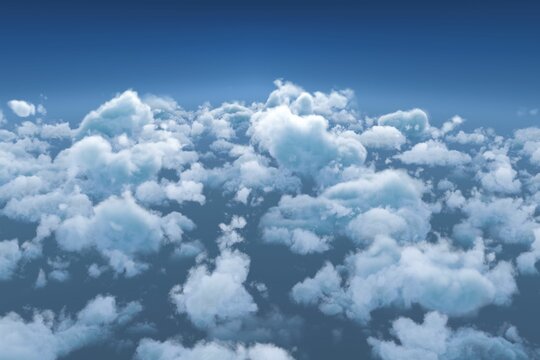 Fototapeta Tranquil scene of clouds against sky