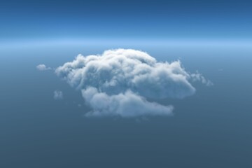 Scenic view of white cloudscape