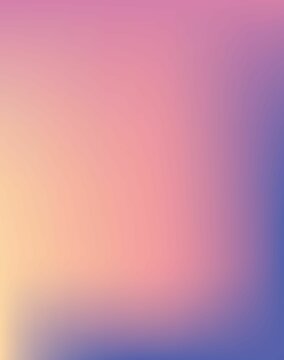 Vertical image of diffused purple to orange colour, calming background copy space