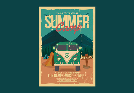 Summer Camp Flyer