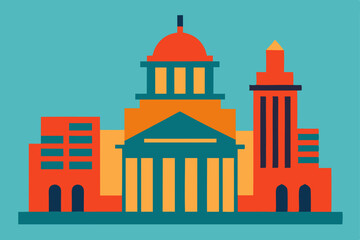 Vibrant Cityscape Architectural Marvels and Urban Design