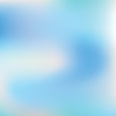 abstract blue white winter background, vector bokeh vibrant pattern
