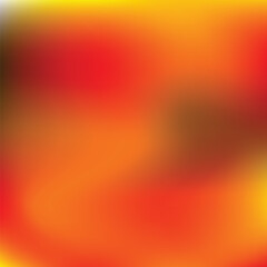abstract red orange brown autumn background, vector bokeh vibrant pattern