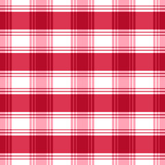 Red and blue small checkered shirt with a checkered pattern