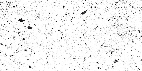 Fototapeta premium The image is a close-up high-resolution grunge texture, This contributes to a grunge aesthetic with rusty, or dirty substance scattered across the white surface.