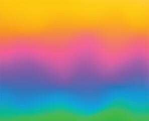 abstract rainbow background, vector bokeh vibrant pattern