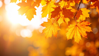 Autumn leave, Generated image