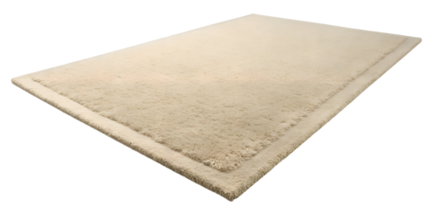 beige plush area rug high pile texture
