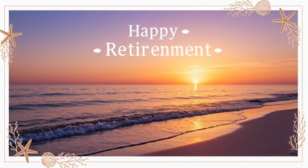 Serene Sunset Beach Retirement Wishes: A Coastal Celebration