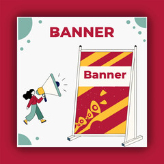 New arrival label, badge or banner design element template