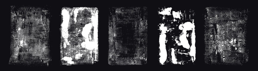Grunge background with rough texture. Overlay distressed backdrop. Dirty urban illustration. Messy damaged abstract vector design.