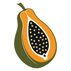 vector illustration of a fruit