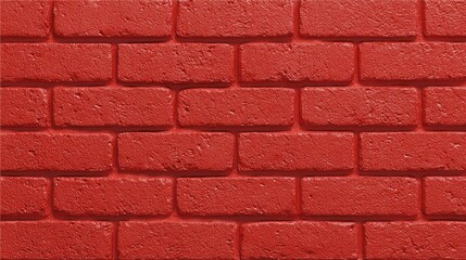 Obraz premium Red Brick Wall Texture for Background or Design Use