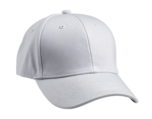 Flat-Brim Snapback Cap in Urban Style with Blank Front, isolated on transparent background